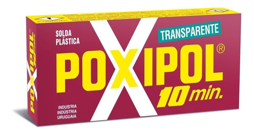82g Poxipol 10 Minutos Adhesivo Epoxi Transparente