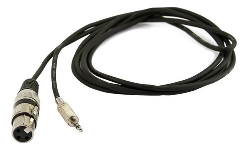 Cabo Avello Para Microfone Profissional Condensador Bm-800 P2 - Xlr Fêmea 2 Metros