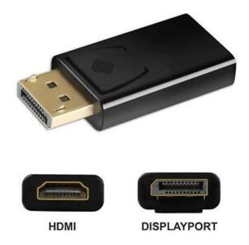 Convertidor Adaptador Displayport A Hdmi Video Computadora