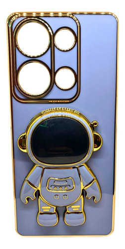 Funda Astronauta 3d Para Xiaomi Note 13 Pro 4g/ Poco M6 Pro Azul Acero