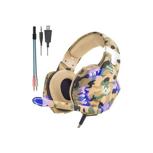 Balaca Gamer Profesionaldiseño Camuflado G2600