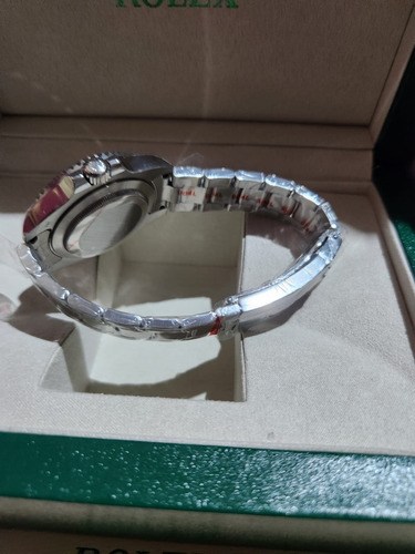Reloj Rolex Gmt Máster Sprite Caja Y Equipo Completo 40mm (Usado)