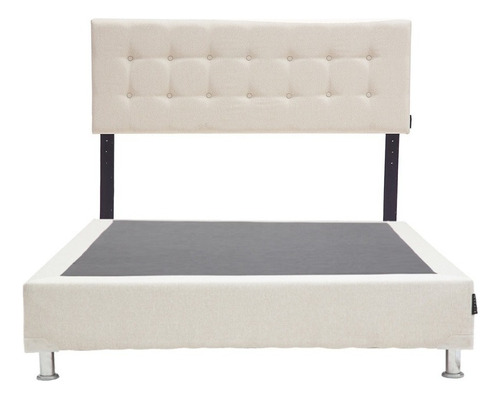 Cabecera Matrimonial Dicasa Bilbao + Box Dolum Beige