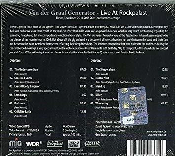 Van Der Graaf Generator Live At Rockpalast Leverkusen 2005 C
