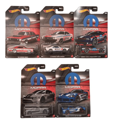 Colección Mopar Dodges Hot Wheels Premium 4087