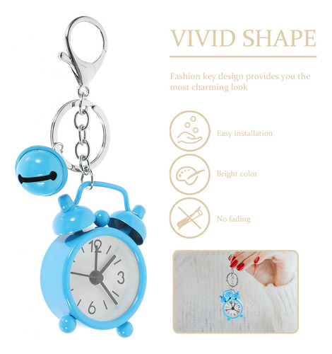 Llavero Con Minireloj, Despertador, Llavero Creativo, 1 Unid