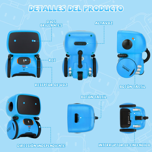 Robot De Juguete Para Niños Y Niñas,robots Inteligentes De