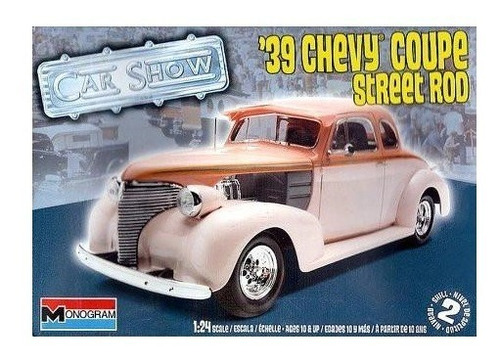 Monogram 85-4241 '39 Chevy Coupe Street 1:24 Milouhobbies