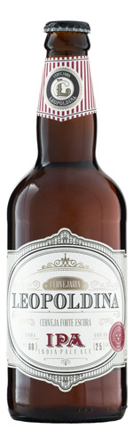 Cerveja artesanal Leopoldina IPA 500ml