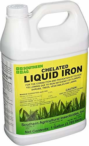 Fertilizante - Southern Ag Chelated Liquid Iron, 128oz -1 Ga