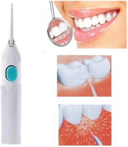 Imagen 2 de 4 de Irrigador Dental Limpieza Dientes Brackers Portatil Blancos