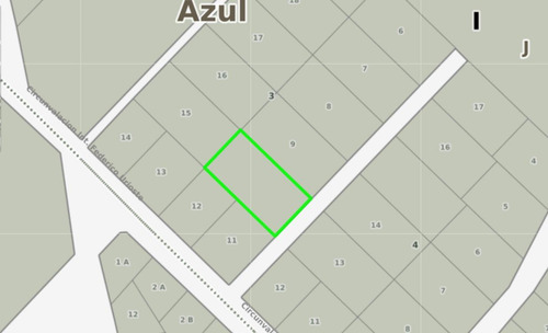 Terreno En Venta - 2.651mts2 - Azul