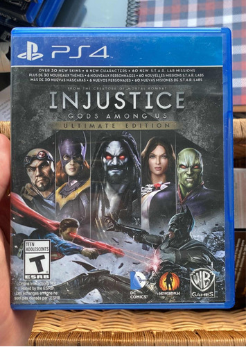 Juego Ps4 Play Station Injustice