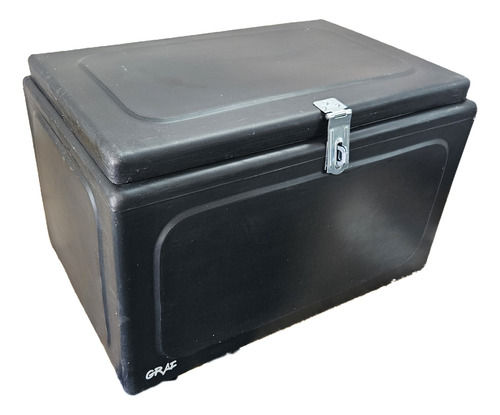 Caja Polímero Negra 60 X 40 Reparto Delivery Motocicleta