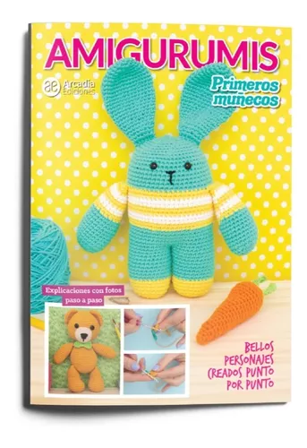 Kit 4 Revistas Crochet Amigurumis + Hilados