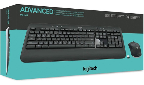Logitech Combo Teclado + Mouse Mk540 Wireless Usb 920-008673
