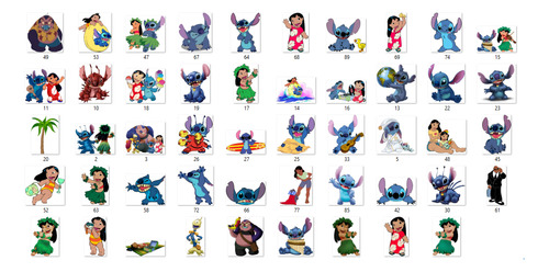 Lilo Y Stich Mega Pack Clipart Papeles Digitales Png Jpg