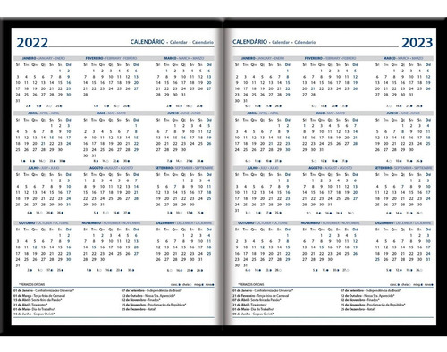 Imagem 2 de 4 de Agenda Semanal Executiva Weekly Costurada Foroni 2022