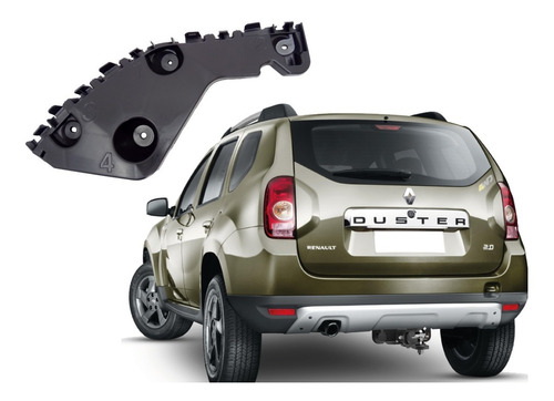 Ménsula Izquierda Parachoque Trasero Renault Duster 13-20