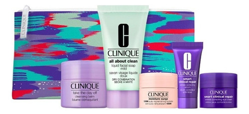 Set Clinique Smart: Rutina Anti-edad Mini | 5 Productos Momento De Aplicación Día/noche Tipo De Piel Normal
