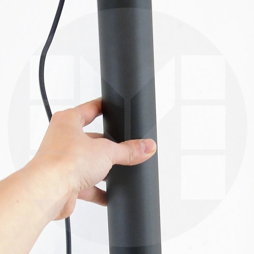 Imagen 3 de 10 de Lampara Colgante Metal Minimalista Tubo 35cm + Dicro Led!