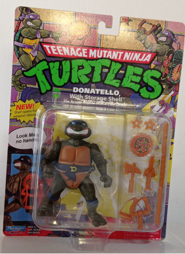 Donatello With Storage Shell Tmnt Tortugas Ninja