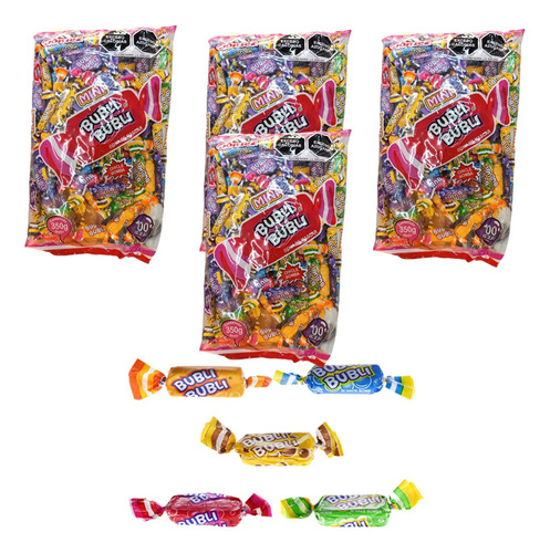 Mini Bubli Bubli 1200pz 4.2kg Goma Mascar Chicle Bomba