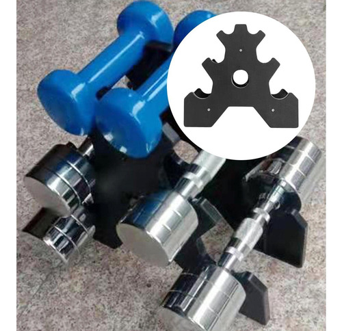 Estante Para Mancuernas De 3 Capas Soporte Para Mancuernas