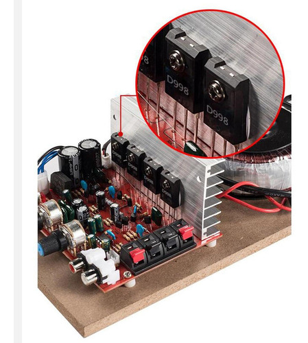F Diy Modificado 220 V/200 W Amplificador De Potencia De