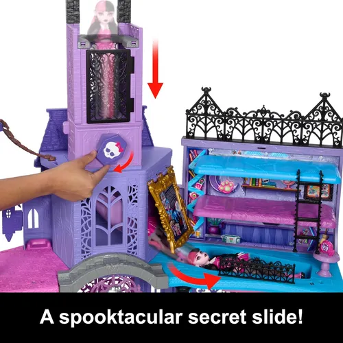 Casa De Muñecas Monster High, Escuela Embrujada, 7 Áreas