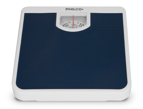 Balanza Mecánica Philco Ba1010pn Analógica 120kg Azul