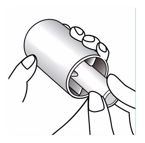 Imagen 2 de 4 de Adaptador De Pilas Aa A Tamaño C P/ Radios, Juguetes, Linter