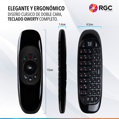 Imagen 5 de 10 de Mouse De Aire Teclado Inalámbrico