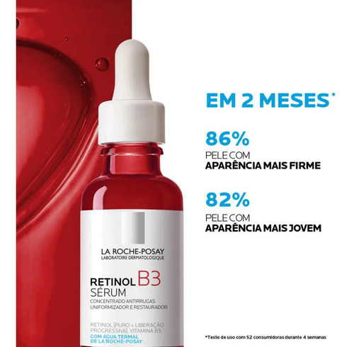La Roche-posay Retinol B3 Sérum 30ml Dia/noite Pele Todo Tipo De Pele Dia/noite