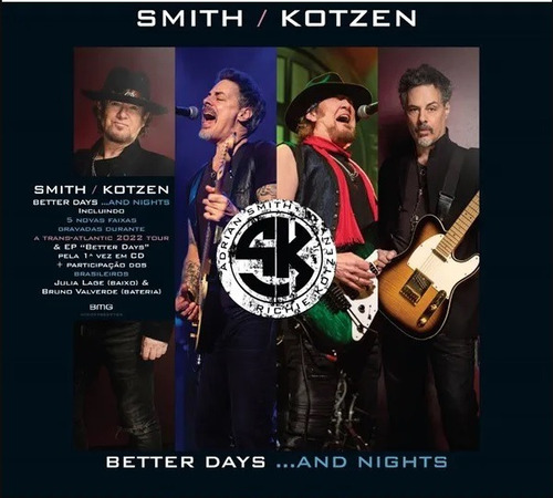 Cd Adrian Smith & Richie Kotzen - Better Days...and Nights