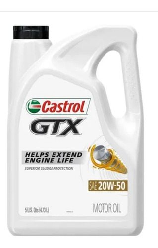 Aceite Multigrado 20w50 Castrol Garrafa 4.73l