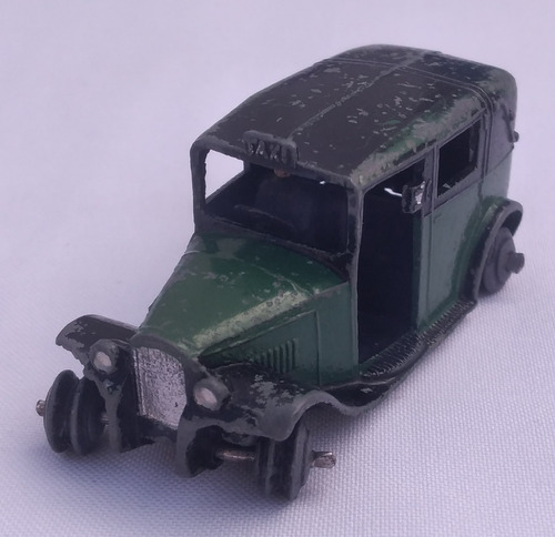 Dinky Toys, Carrito Ingles 1948, Taxi, Meccano 