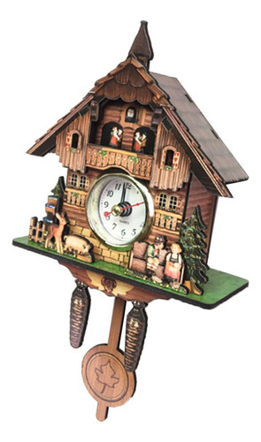 Reloj De Pared De Madera J