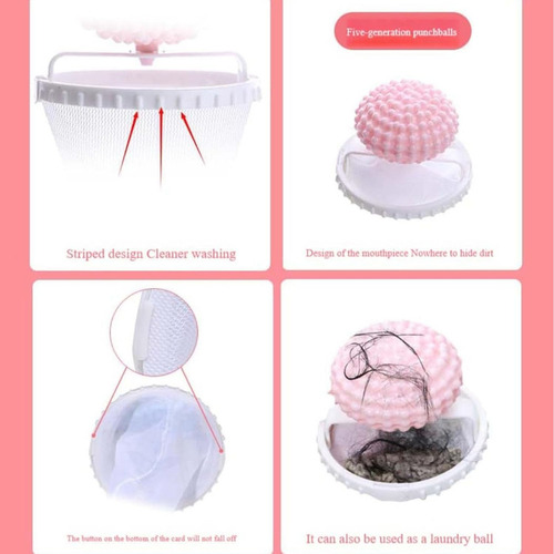 3 Pcs Filtro De Pelo,depilación Flotante Con Malla