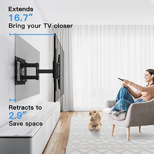 Soporte De Pared Para Tv De Movimiento Completo Pipishell Pa