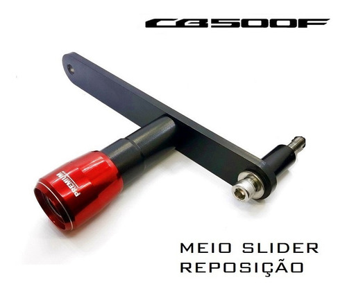 Slider Protetor Motor Premium Racing Honda Cb500f Reposição