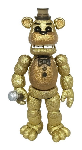 Figura De Accion Freddy Golden Five Nights At Freddy's