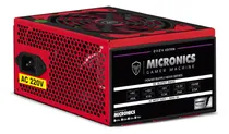 Comprar Fuente De Poder Gamer Atx 600w Real Ppfc Micronics