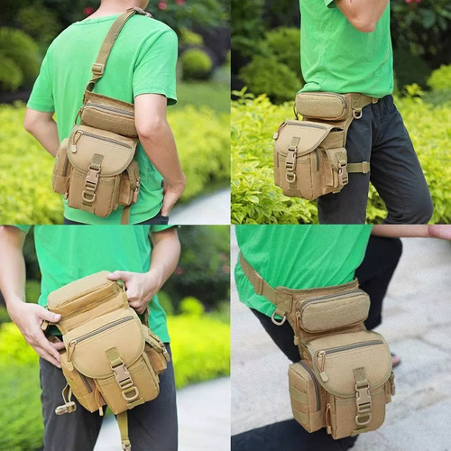 Nuevo Bolsa De Cintura For Montañismo Bolsa De Pierna For