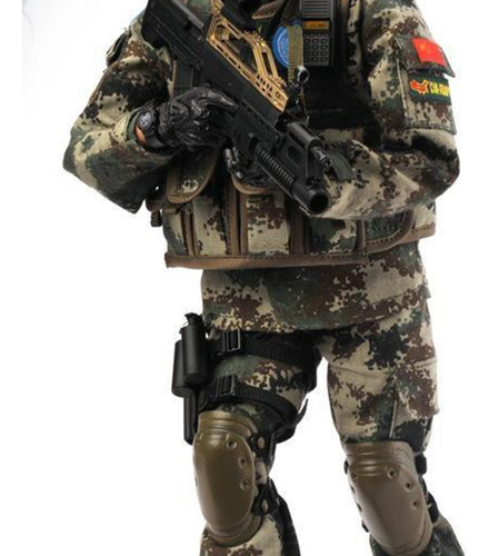 1/6 De Ação Do Soldados De Brinquedo Com Acessórios Verde