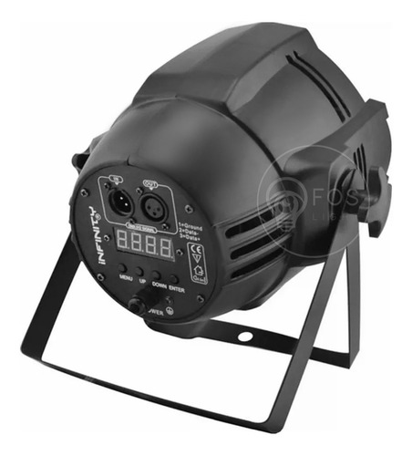 Kit 8 Refletor Optipar Led 18x18w Rgbwa+uv Hexaled 6n1 Festa