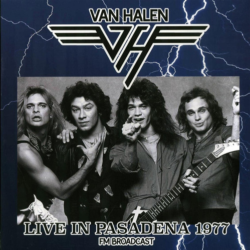 Van Halen  Live In Pasadena 1977 Fm Broadcas Vinilo