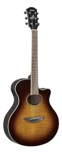 Yamaha Apx600fm-tbs Guitarra Electro-acústica Sunburst 