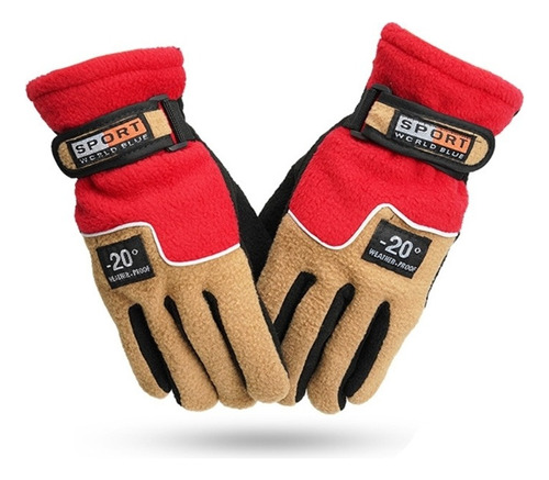 Guantes De Invierno Para Hombre Y Mujer, Forro Polar Térmico