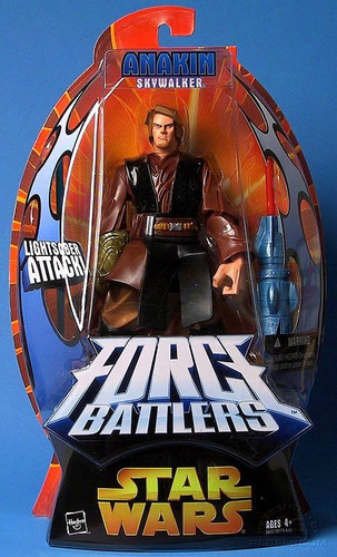 Star Wars Force Battlers Anakin Lightsaber Attack Unico!!!